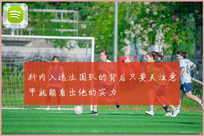 科内入选法国队的背后只要关注意甲就能看出他的实力